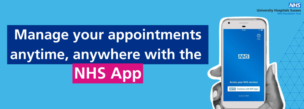 Manage your appointments anytime, anywhere with the NHS App