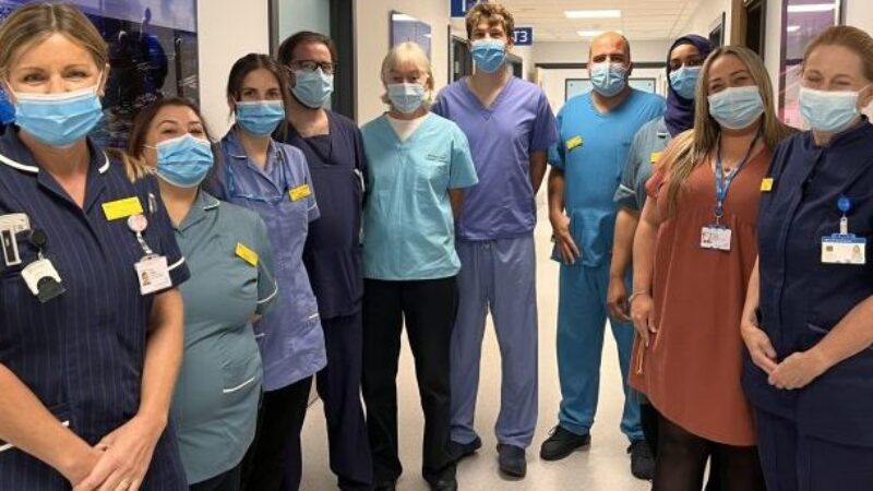 Urology Investigation Unit team photo